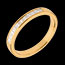 acheter on line Alliance or jaune semi pav�e - serti rail - 0.31 carats - 11 diamants