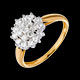 joaillerie bague kaleidoscope pavee diamants gm 61 carats 19