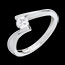 bijou Or blanc - 0,31 carat