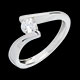 cadeau femme solitaire apostrophe or blanc tgm 41 carats
