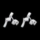 bijou or boucles oreilles apostrophe diamants pm puce or bl