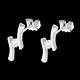 acheter boucles oreilles apostrophe diamants gm puce or bl