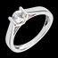 Solitaire caldera or blanc (GM+) - 0.41 carats