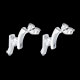 bijoux or boucles oreilles apostrophe tgm puces or blanc 31