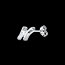 acheter on line Boucles d'oreilles apostrophe (TGM) - puces or blanc - 0.31 carats