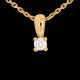 ventes on line pendentif diamant beliere or jaune gm