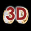 achat  boucles d'oreilles diorama or jaune pav� (PM) - 24 diamants