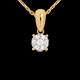 achat en ligne pendentif pavage beliere or jaune mm carats diaman