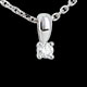 bijou or pendentif diamant beliere or blanc pm