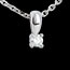achat Pendentif diamant beli�re or blanc (PM)