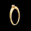 cadeaux femmes Solitaire Octave or jaune (PM)  - 9 diamants