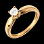 vente on line   Solitaire roseau or jaune (TGM)   - 0.31 carats