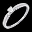 acheter Solitaire roseau or blanc (PM)