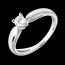 vente on line   Solitaire roseau or blanc (GM+)   - 0.25 carats