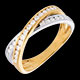vente anneau tandem pave mm 38 carats 25 diamants