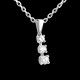 cadeaux pendentif trilogie muguet 26 carats