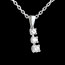 acheter on line Pendentif trilogie muguet - 0.26 carats