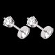 bijou or boucles oreilles diamants tgm puces or blanc carat