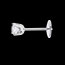 vente Boucles d'oreilles diamants (TGM+) - puces or blanc - 0.5 carats