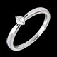 bijoux or Solitaire or blanc serti griffes
