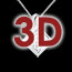 achat en ligne Collier damier or blanc pav� - 0.25 carats