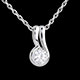 achat en ligne pendentif mousqueton diamant or blanc 34 carats