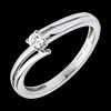 bijou or Solitaire sillage or blanc