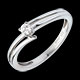 acheter Solitaire sillage or blanc