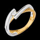 cadeaux femme solitaire mecano or jaune or blanc