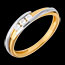 bague or diamant