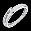 ventes en ligne Solitaire bipolaire or blanc (MM)