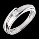 joaillerie solitaire bipolaire or blanc gm