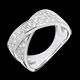 acheter bague tandem pavee gm carats 36 diamants