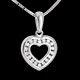 vente on line pendentif coeur en abyme gm or blanc pave 25 carat