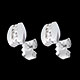 mariages boucles oreilles trilogie parenthese puces or blan