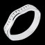 Gold and diamond wedding ring