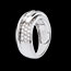 mariages Trilogie bipolaire or blanc pav�e  - 0.86 carats - 35 diamants