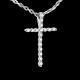 cadeaux femme pendentif coeur en abyme mm 18 diamants