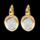 bijouteries dormeuses alcove or jaune pave 24 carats 20 diaman