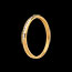 achat Alliance or jaune semi pav�e - serti rail - 13 diamants