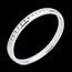 cadeaux femme Or blanc - 0,1 carat