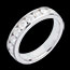 achat on line Alliance or blanc semi pav�e - serti rail - 1 carats - 9 diamants