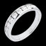 cadeaux femme Or blanc - 0,5 carat