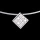 ventes en ligne collier or blanc pave 23 carats diamants