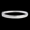 cadeaux femme Jonc pl�iade or blanc pav� - - 1.01 carats - 144 diamants
