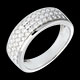 vente on line bague pleiade or blanc pavee 63 carats 45 diamants
