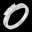 joaillerie Or blanc - 0,5 carat