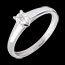 L'essentiel d'un solitaire or blanc  - 0.25 carats