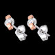 cadeaux femme collier coulisse or rose or blanc