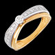 acheter on line solitaire maharajah pave or jaune or blanc gm 038